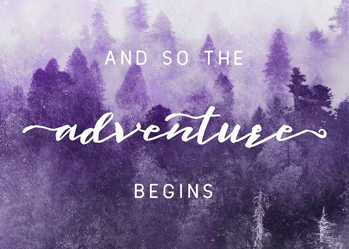 And So The Adventure Begins Ultra Violet Forest