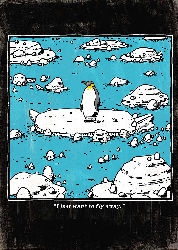 Penguin Penguins Art