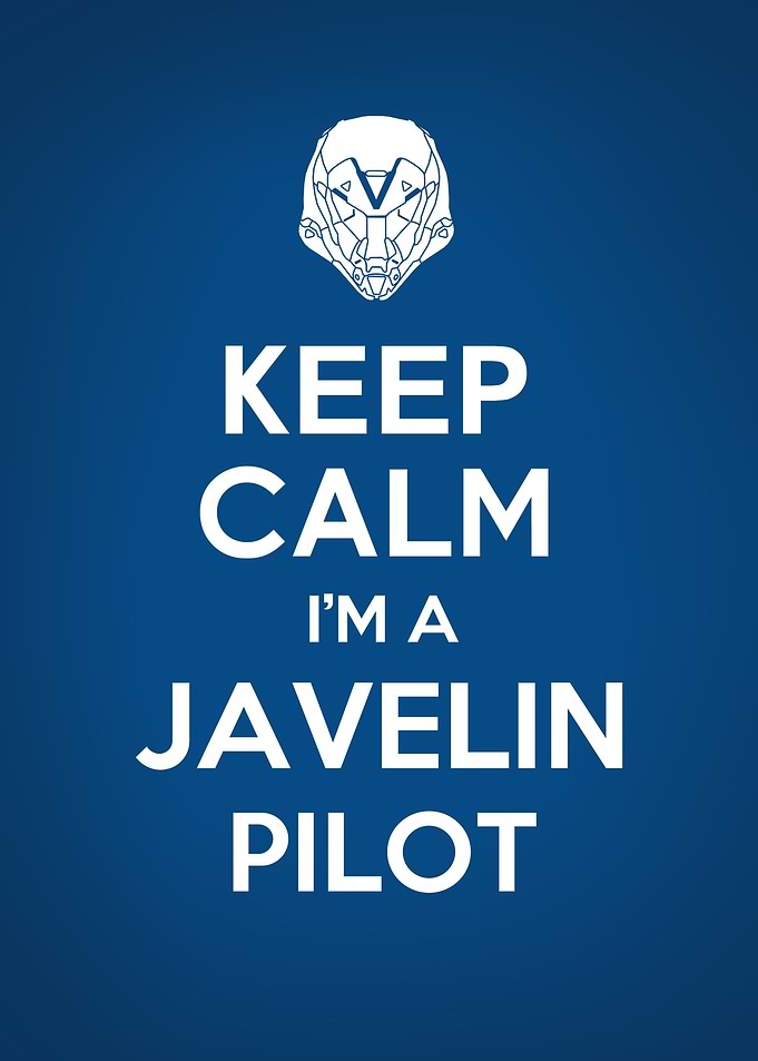 Keep calm Javelin Pilot