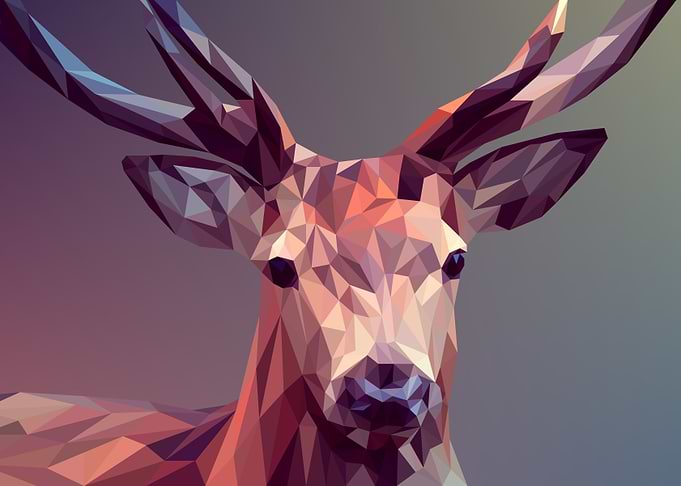 Abstract Deer