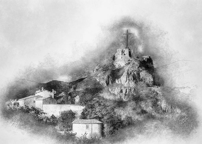 Pennabilli the old castle