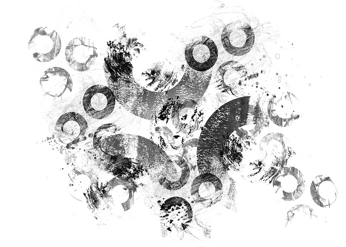 Abstract Art CIRCLES No 2