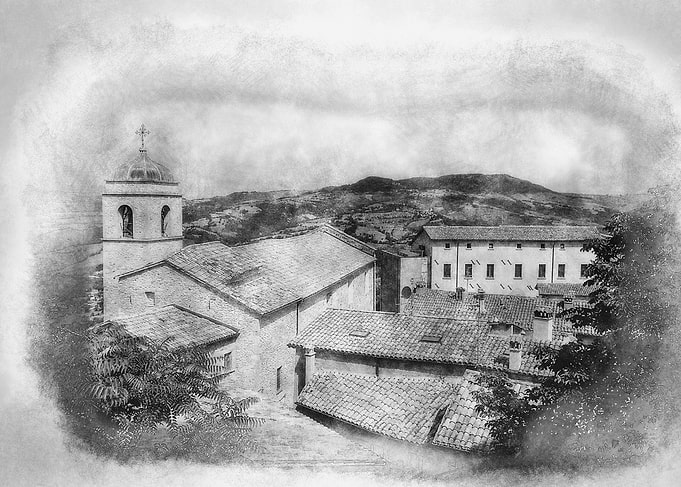 Pennabilli an old church I