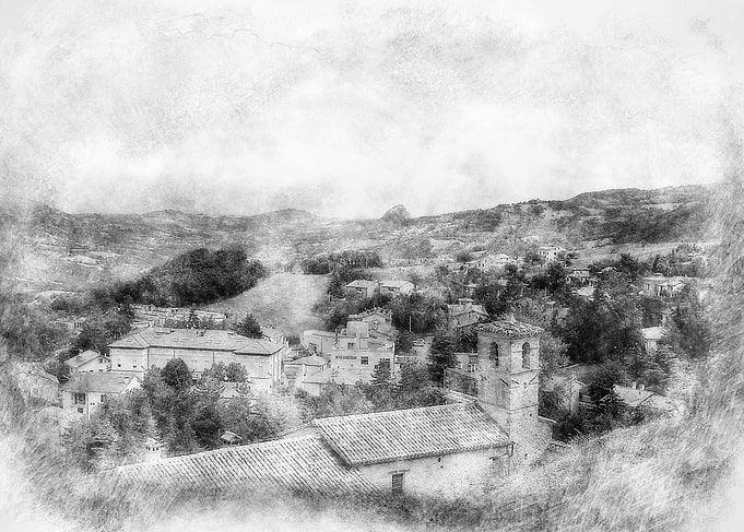 Pennabilli and the Apenine