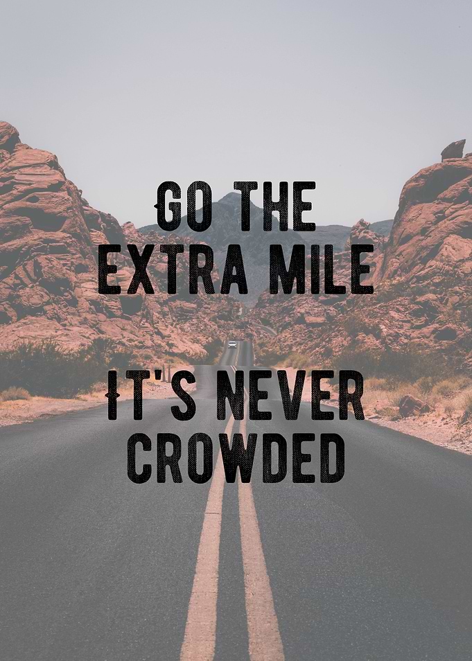 Go The Extra Mile