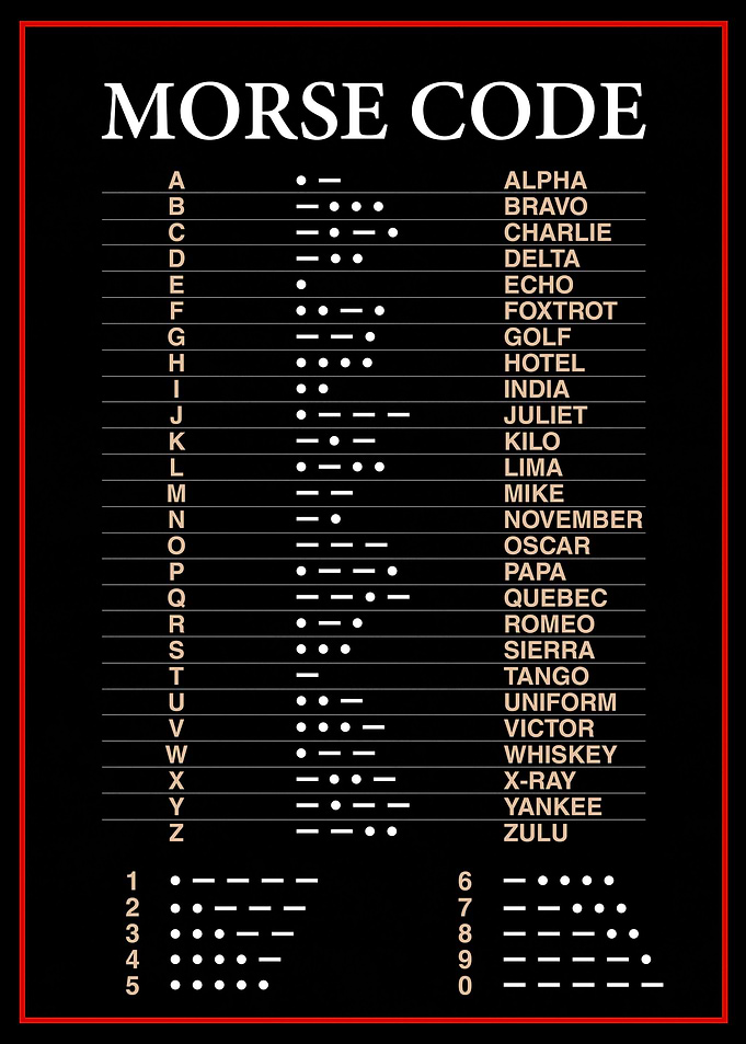 Morse code