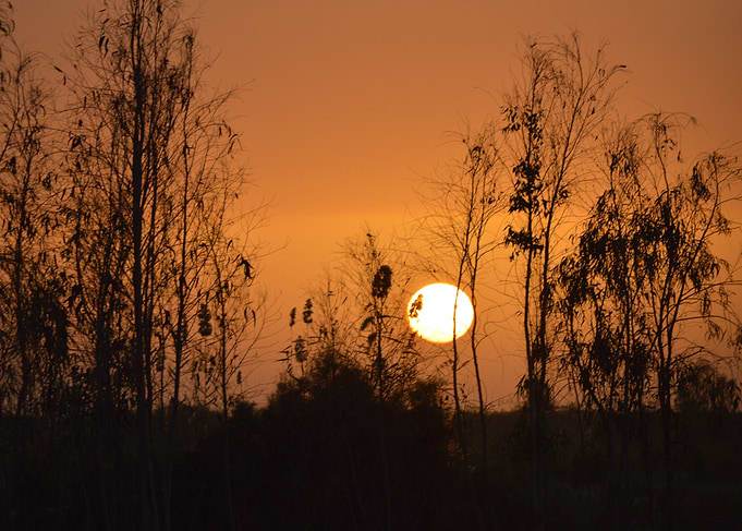 Sunset in Thatta