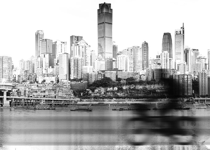 Bicycle city view