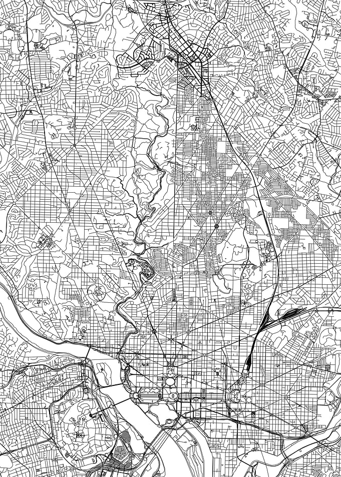 Washington D.C. Map