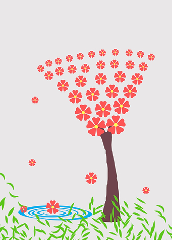 Red tree