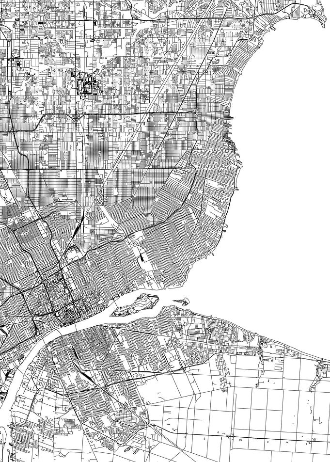 Detroit Map