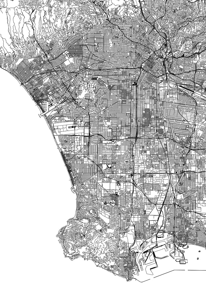 Los Angeles Map