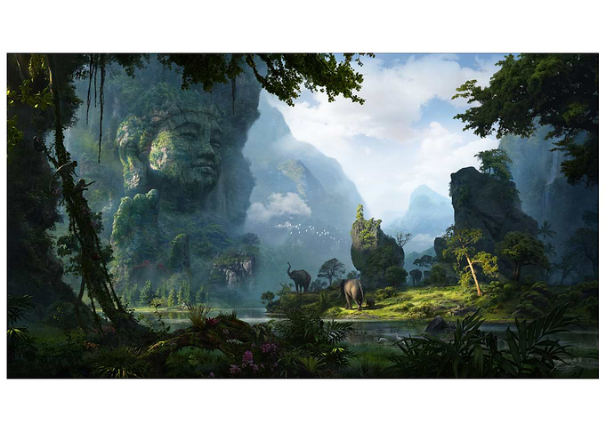 Unexplored Ruins-06 Buddha