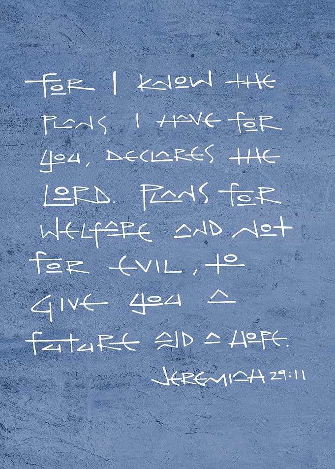 I have plans for you / Religious phrase