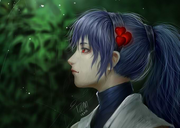 Blue Hair