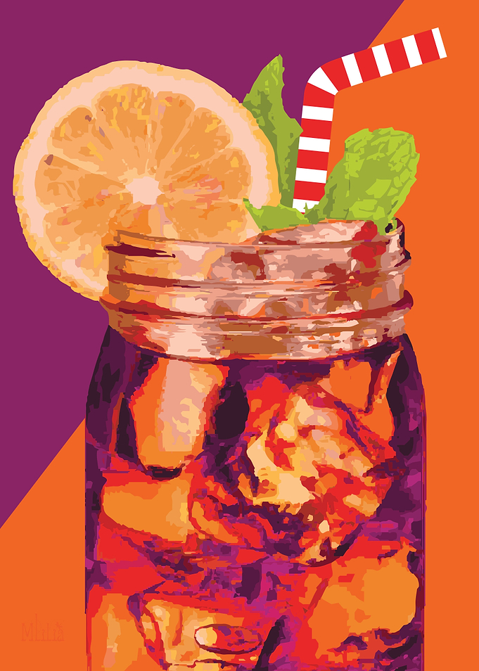 Tea on jar
