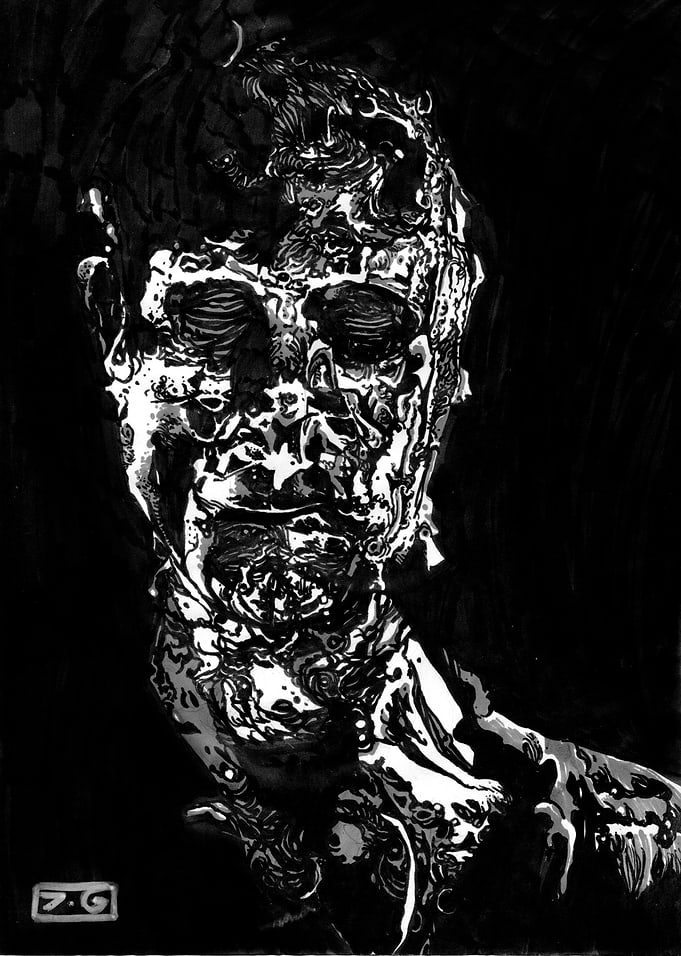 Zombi portrait 2
