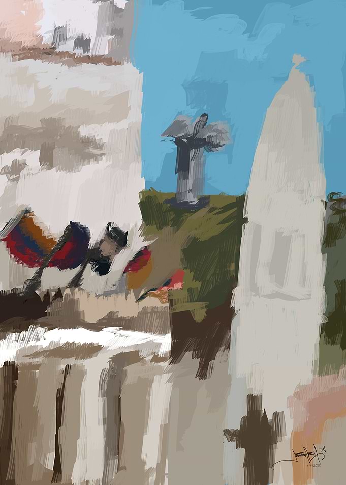 Quito City Abstraction