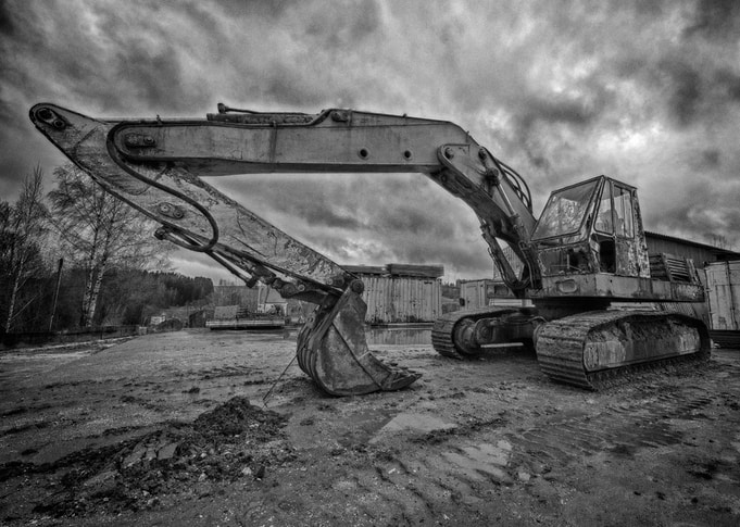 Abandoned Excavator
