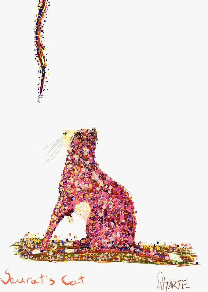 Seurat's Cat