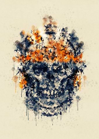 Skull Painting