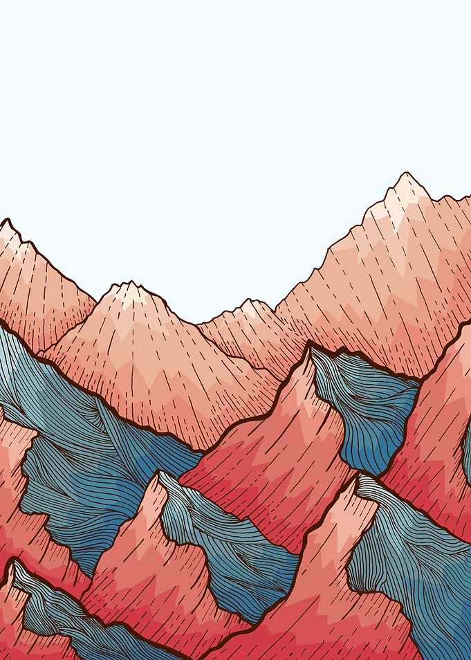 The sea peaks