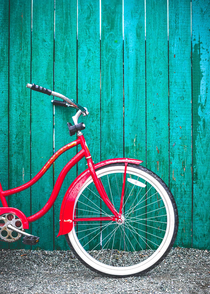 Red Retro Cycle