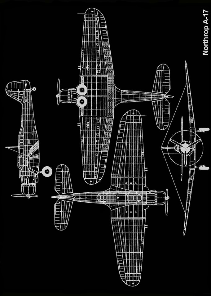 Northrop A-17