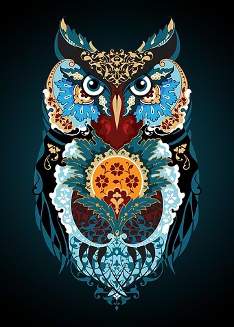 Owl Mandala