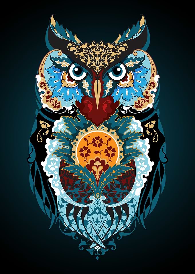 Owl Mandala