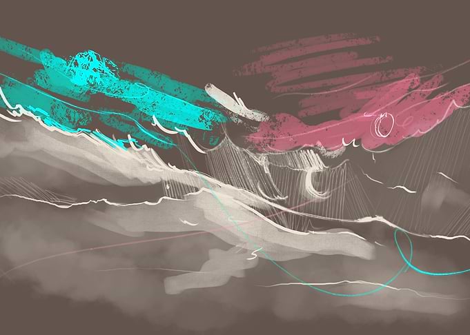 Colour over the Mountain