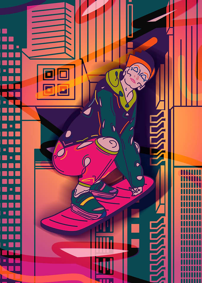 Futuristic self - 2077