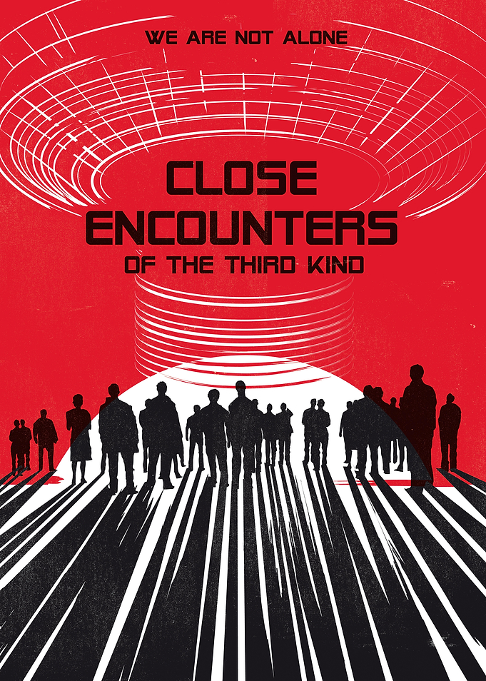 Close Encounters art movie