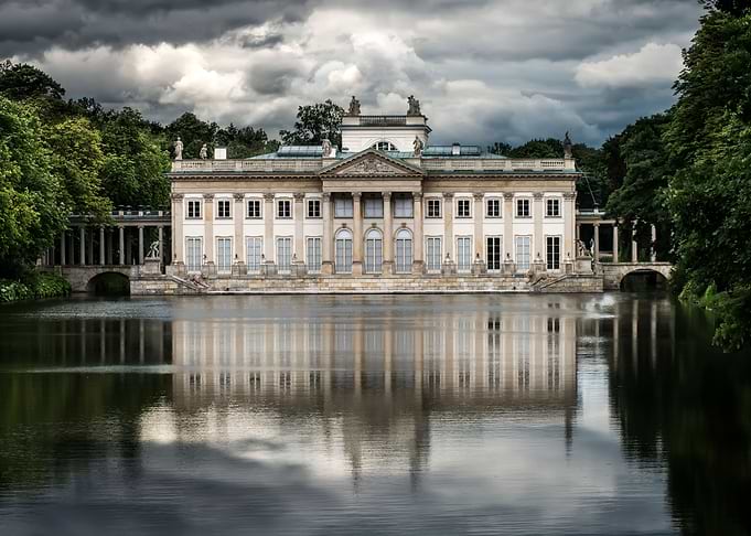 Palace in Royal Bath Park, Warsaw