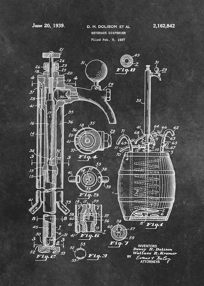 patent art Dolison Beverag