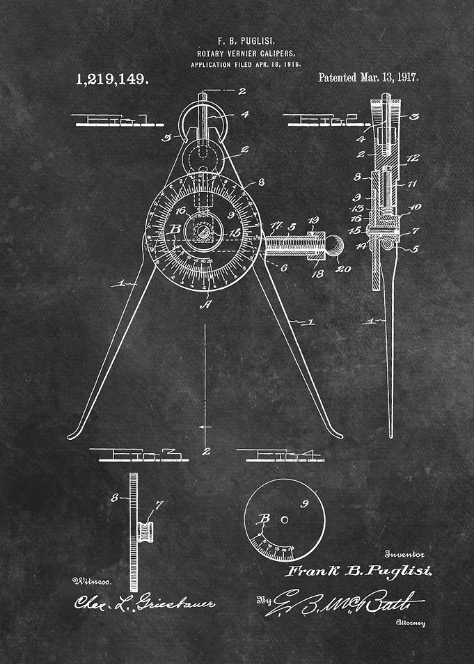 patent art Puglisi Rotary
