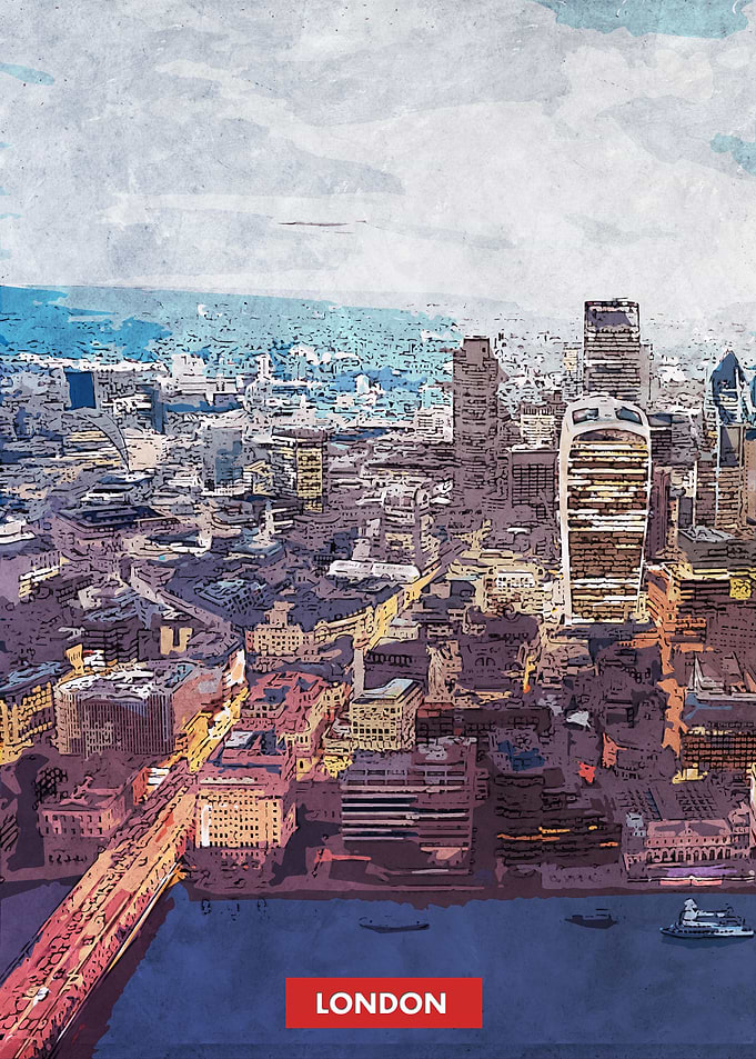 London city skyline