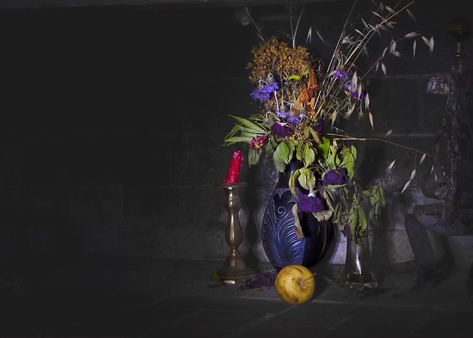 dying flowers