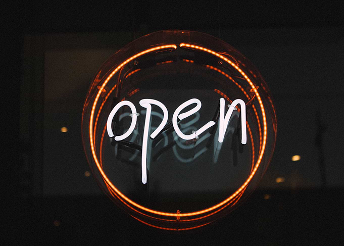 open