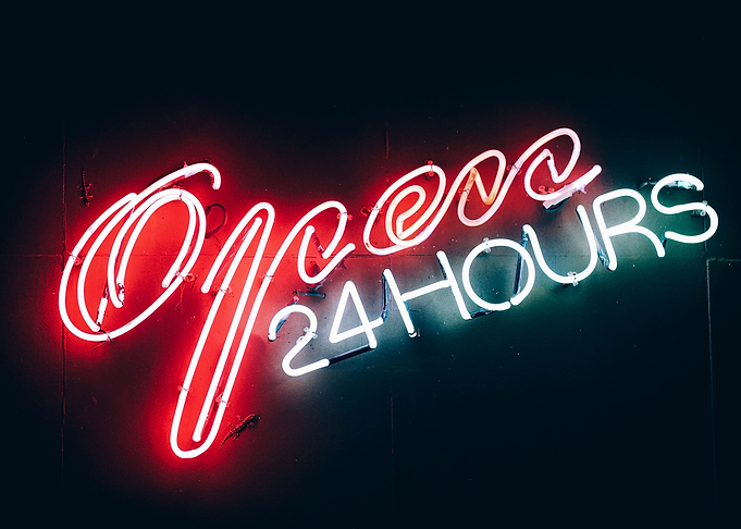 open 24 hours