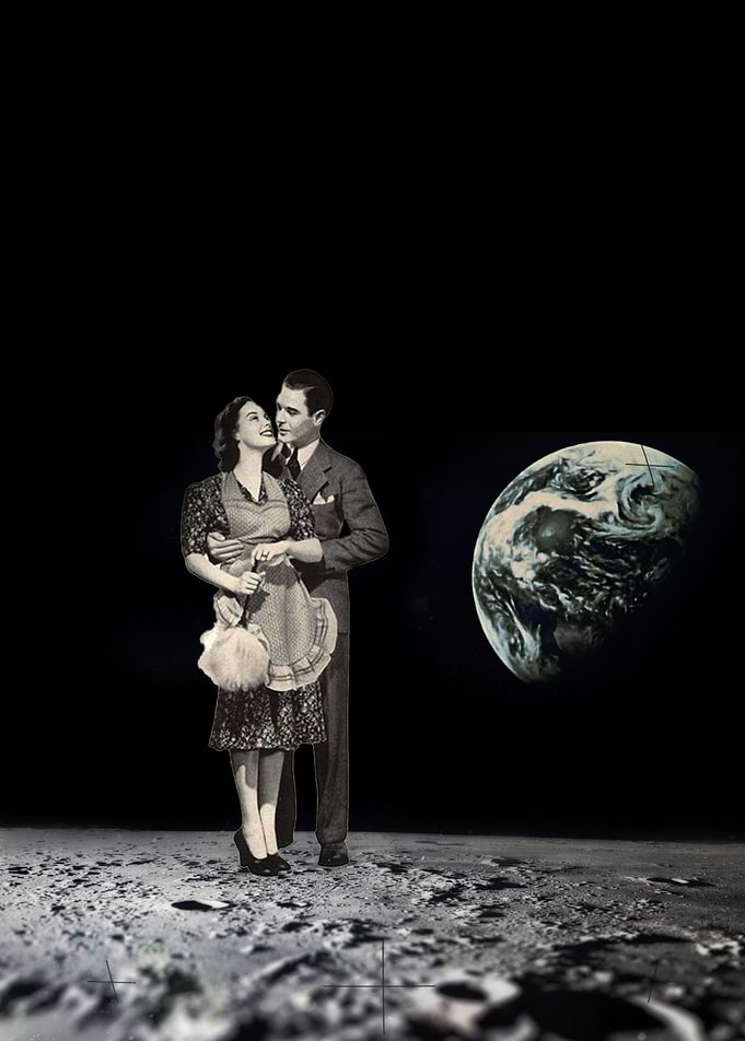 Kiss me on the moon