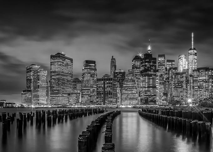 Classic Manhattan Skyline