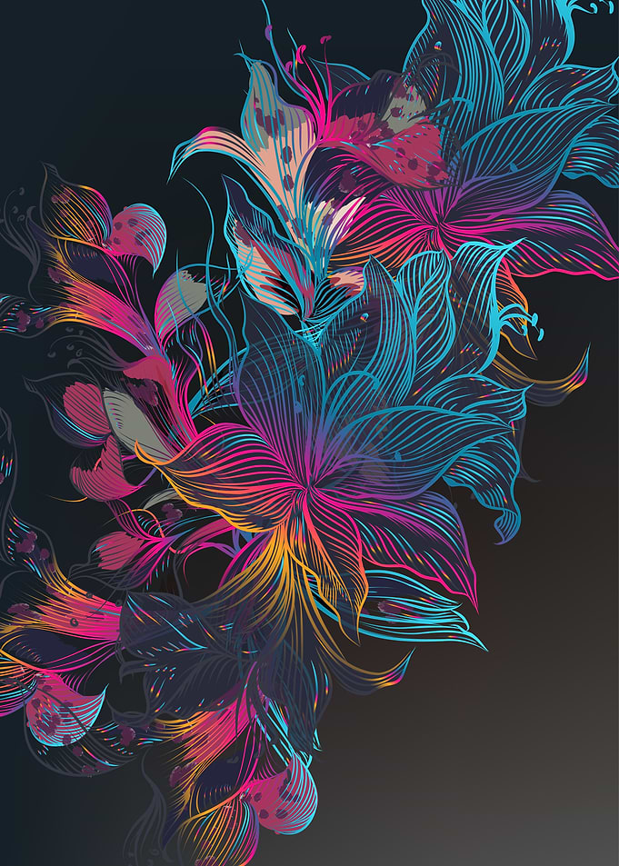 flower Abstract Design Sha