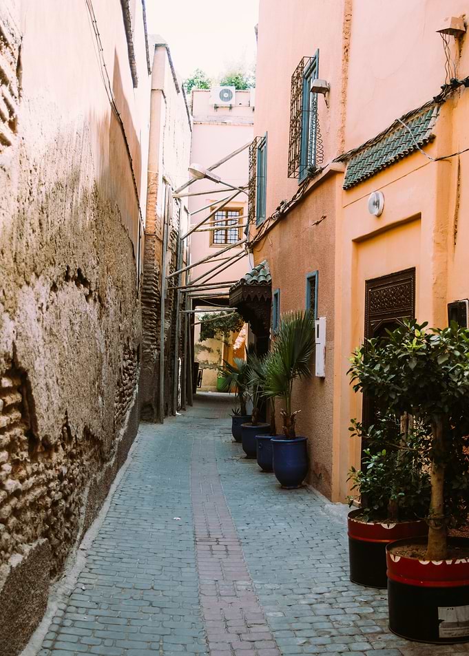 Alley In Marrakech