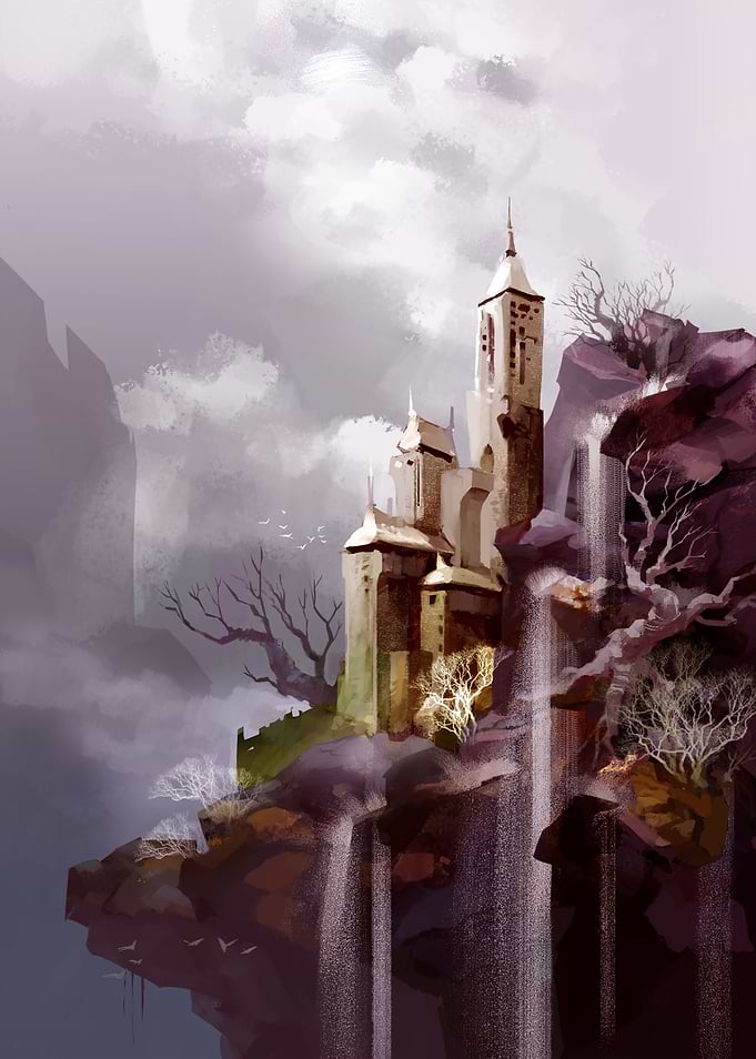 CASTLE BY THE FALLS