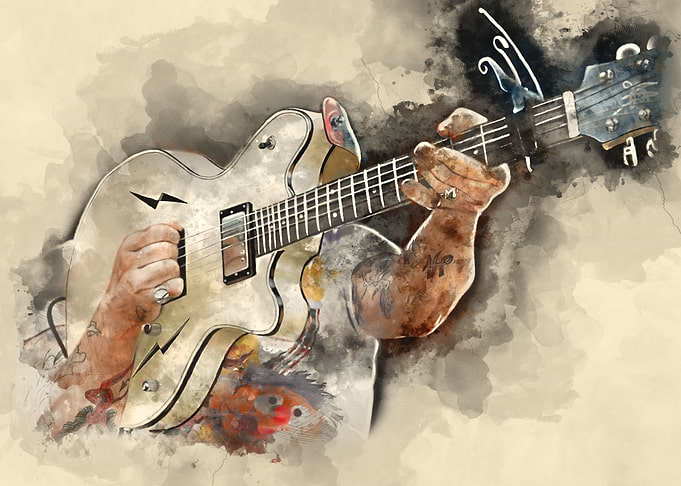 Jesse's guitar