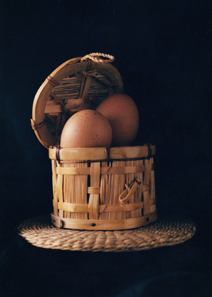 Eggs in basket