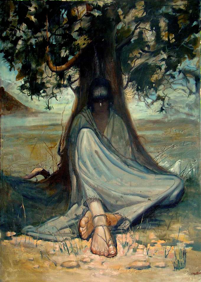 The resting Pilgrim