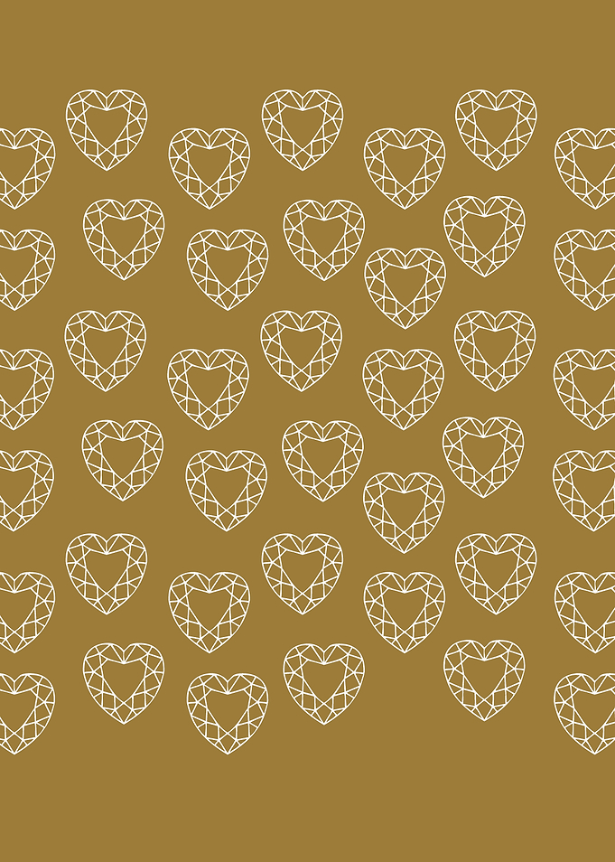 Gold diamonds