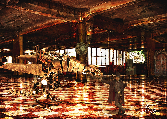 Steampunkasaurus.
